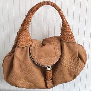 Auth Large Fendi Spy Bag